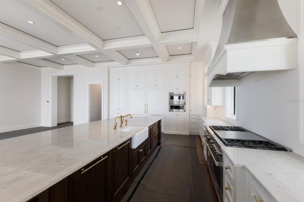 Interior, Kitchen, Recessed Lighting, Stainless Steel Appliances
