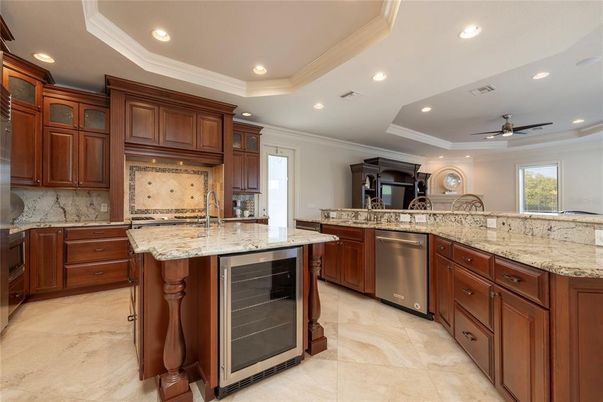 Interior, Kitchen, Recessed Lighting, Stainless Steel Appliances