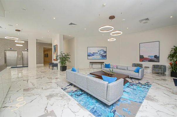 Interior, Living room, Marble, Pendant Lights, Recessed Lighting