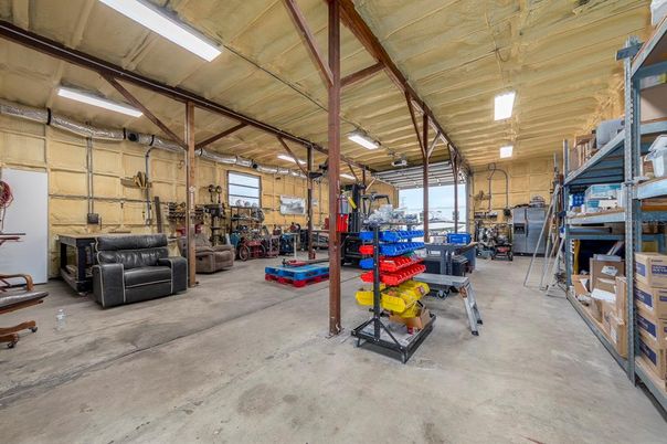 Fitness Equipment, Interior, Wooden Beams, Wooden Walls