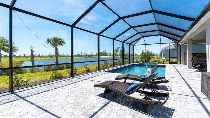 Glass Ceilings, Interior, Pool, Sun Room, Water