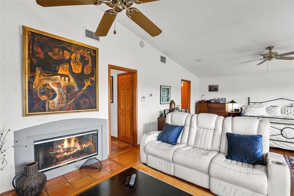 Fireplace, Interior, Living room, Wood Texture Flooring