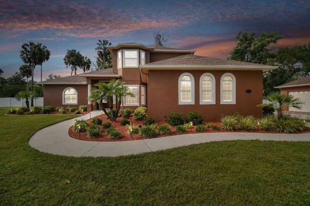 Backyard, Exterior, Facade, Mediterranean