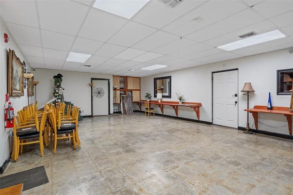 Dining room, Interior, Kitchen, Recessed Lighting