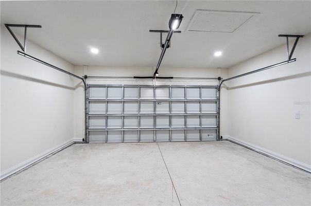 Garage, Interior, Recessed Lighting