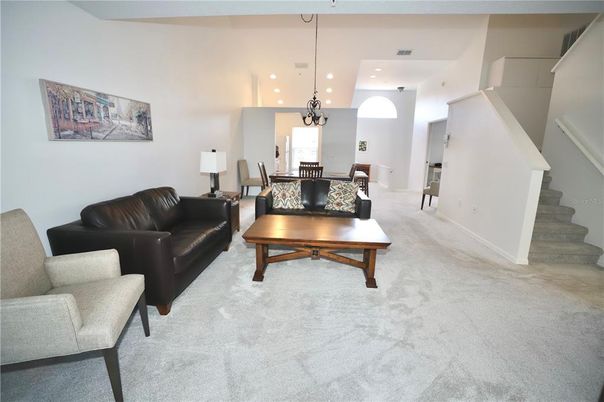 Dining room, Interior, Living room, Pendant Lights, Recessed Lighting