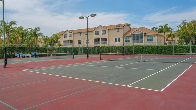 Exterior, Tennis Courts