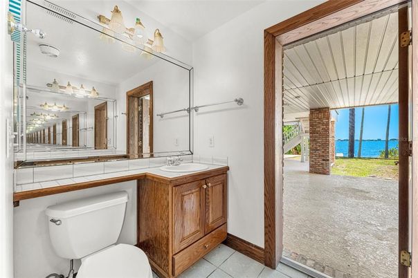 Bathroom, Interior, Tile Countertops, Water