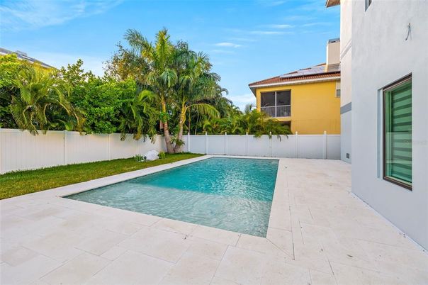 Exterior, Pool, Solar Panels