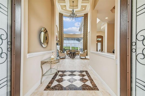 Dining room, Interior, Recessed Lighting
