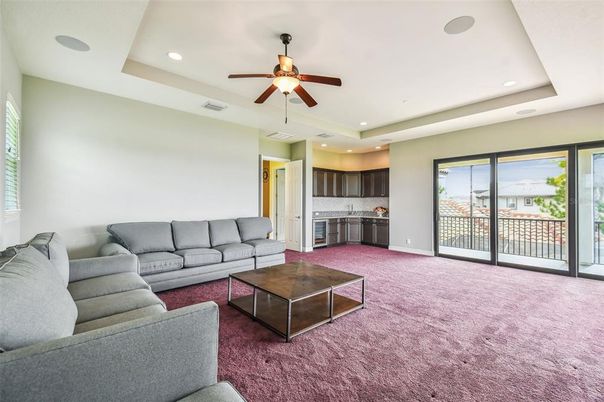 Interior, Kitchen, Living room, Recessed Lighting