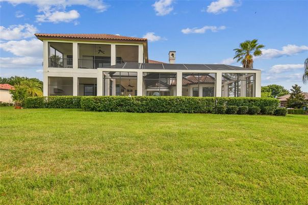 Backyard, Exterior, Facade, Mediterranean