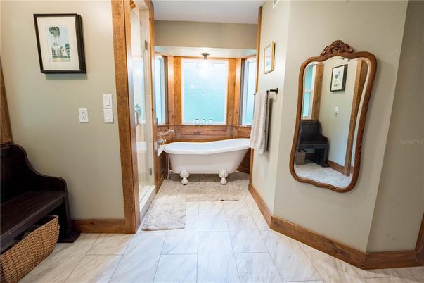 Bathroom, Free Standing Baths, Interior, Marble