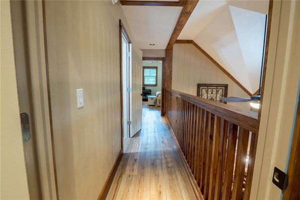 Interior, Recessed Lighting, Wooden Beams, Wood Texture Flooring