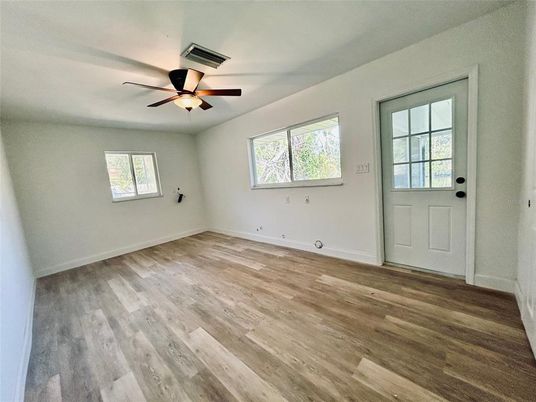 Empty room, Interior, Wood Texture Flooring