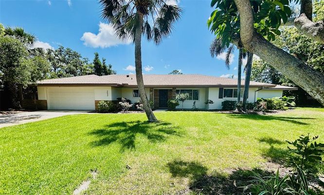 Attached, Backyard, Exterior, Facade, Ranch
