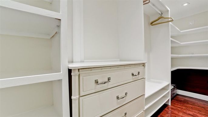 Interior, Recessed Lighting, Walk-in Closets, Wood Texture Flooring