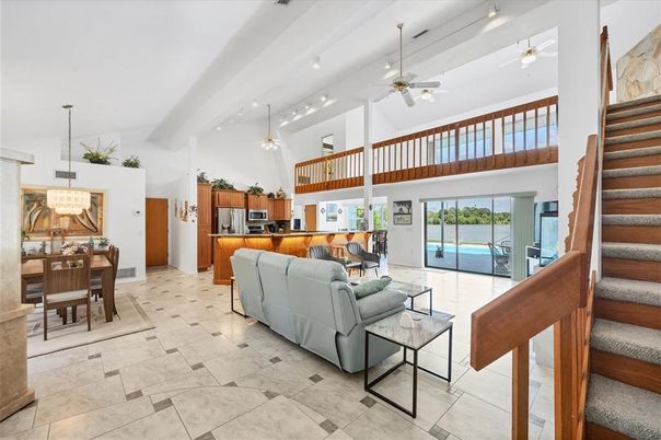 Chandelier, Dining room, Interior, Kitchen, Living room, Pendant Lights, Recessed Lighting