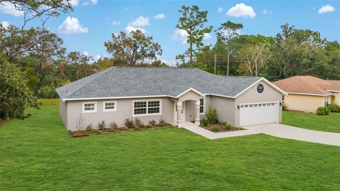 Attached, Backyard, Exterior, Facade, Ranch