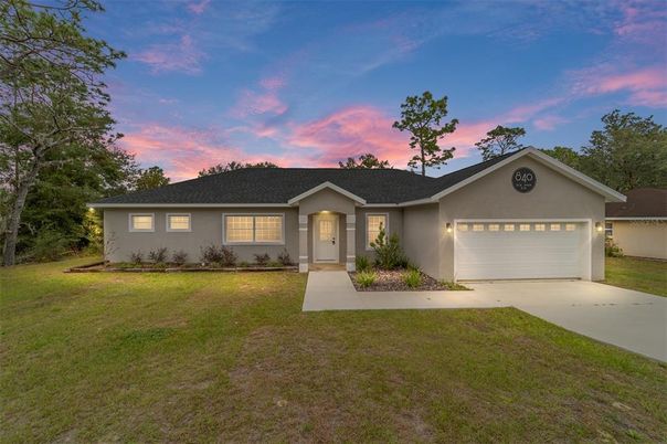 Attached, Backyard, Exterior, Facade, Ranch