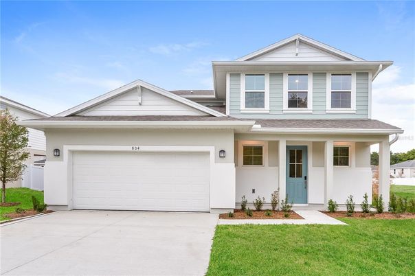 Attached, Exterior, Facade, American Craftsman