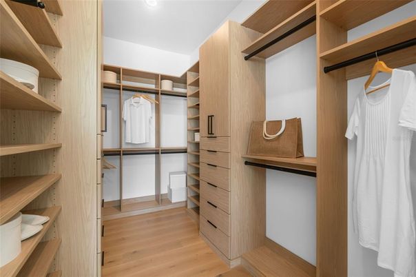 Interior, Recessed Lighting, Walk-in Closets, Wood Texture Flooring
