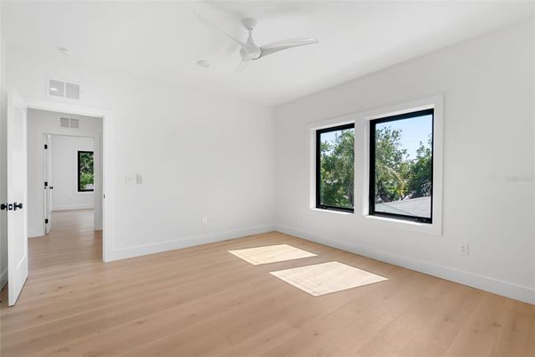 Empty room, Interior, Wood Texture Flooring