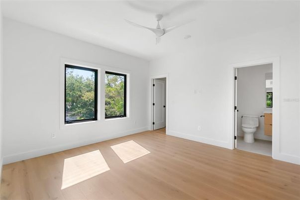 Bathroom, Empty room, Interior, Wood Texture Flooring