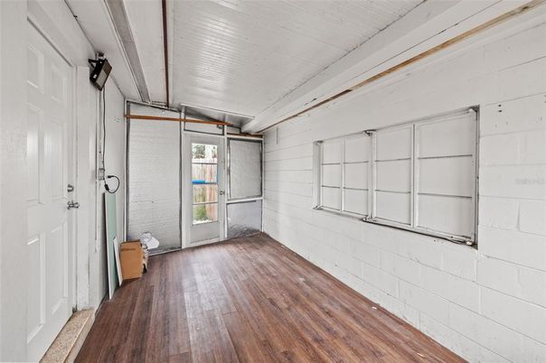 Empty room, Interior, Wood Texture Flooring