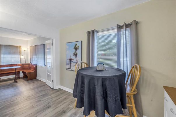 Dining room, Interior, Wood Texture Flooring