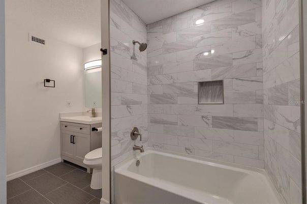 Bathroom, Interior, Marble Walls