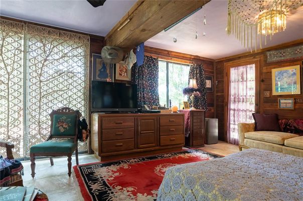 Bedroom, Interior, Wooden Walls