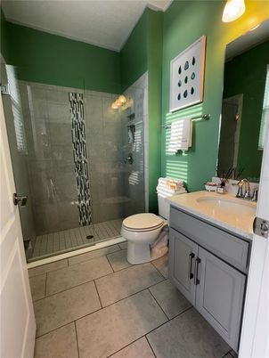 Bathroom, Glass Shower, Interior