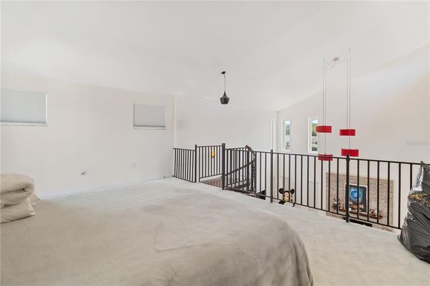 Bedroom, Interior, Pendant Lights