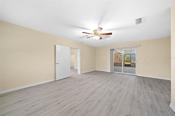 Empty room, Interior, Wood Texture Flooring