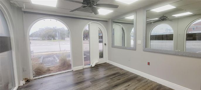 Empty room, Interior, Wood Texture Flooring