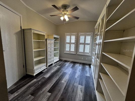 Interior, Walk-in Closets, Wood Texture Flooring