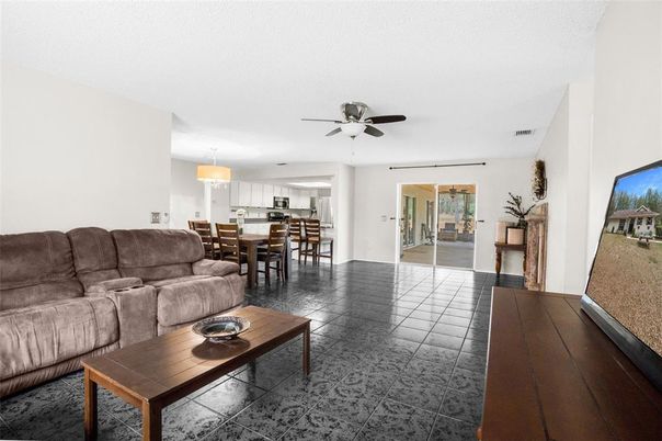 Dining room, Interior, Kitchen, Living room, Pendant Lights