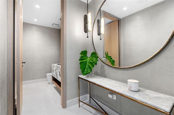 Bathroom, Interior, Pendant Lights, Recessed Lighting