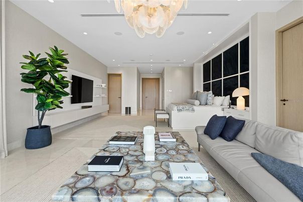 Chandelier, Interior, Living room, Recessed Lighting