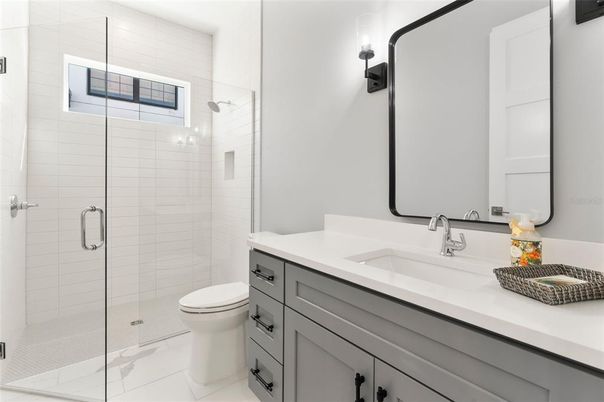 Bathroom, Glass Shower, Interior