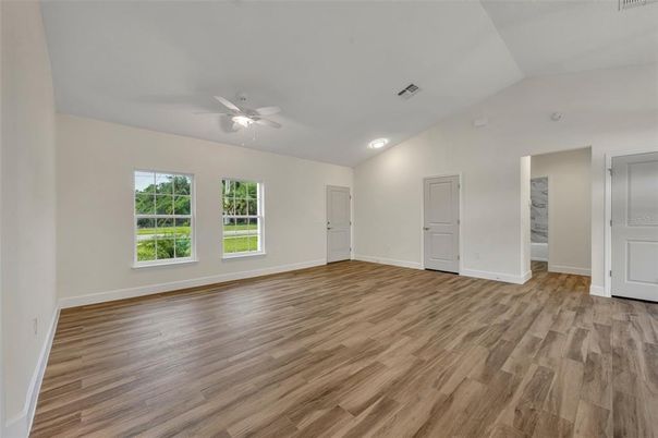 Empty room, Interior, Wood Texture Flooring