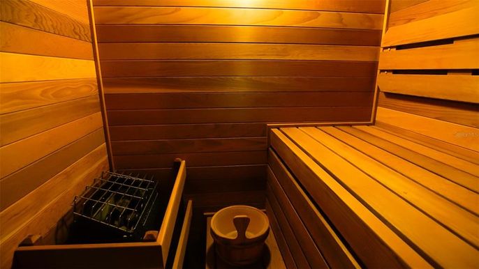 Interior, Sauna Room