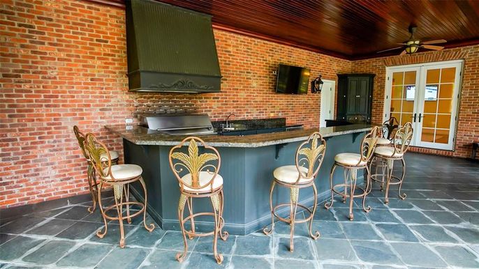 Interior, Stone Walls