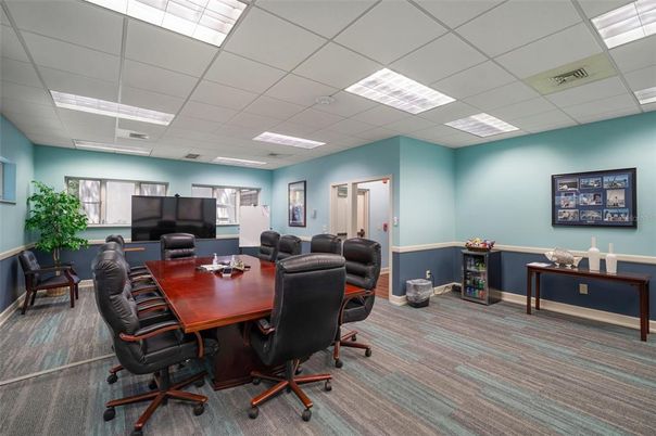 Home Office, Interior, Recessed Lighting