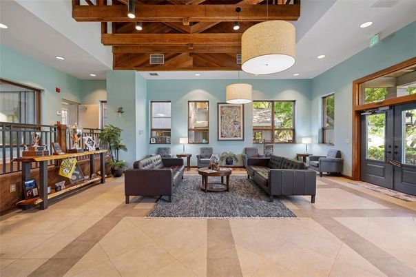 Interior, Living room, Pendant Lights, Recessed Lighting, Wooden Beams, Wooden Ceilings