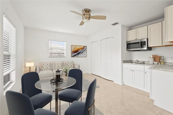 Dining room, Interior, Kitchen
