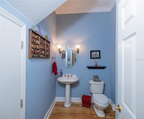 Bathroom, Interior, Wood Texture Flooring