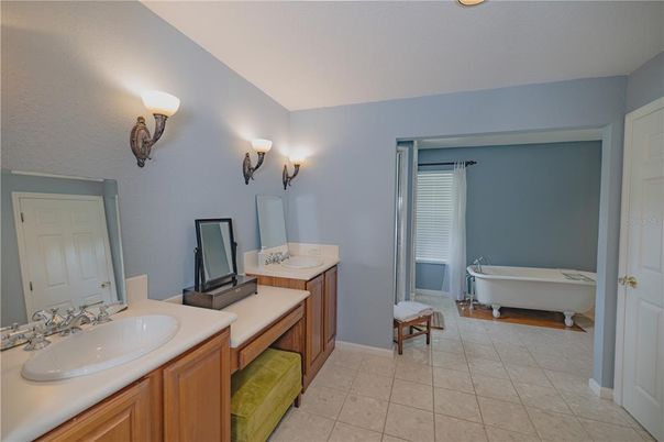 Bathroom, Dual Sink Vanities, Free Standing Baths, Interior
