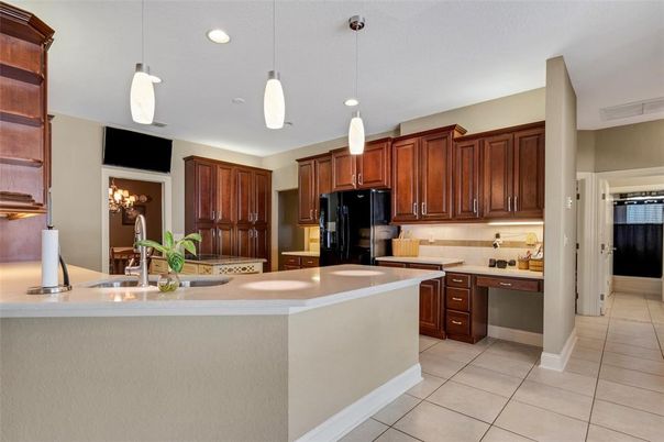 Interior, Kitchen, Pendant Lights, Recessed Lighting